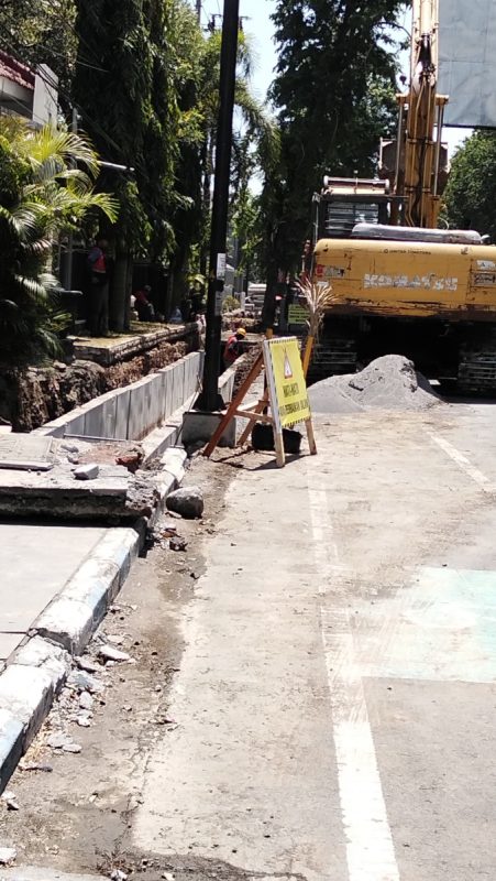 Proyek Kementerian PUPR Senilai 40 Milyar rupiah Berupa Preservasi Kota Probolinggo Jatim.